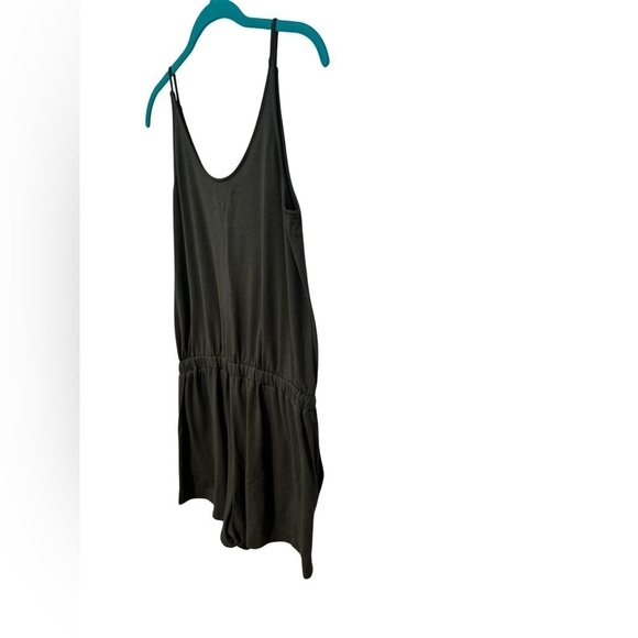 Lou & Gray Dark Green Tank Top Short Romper Jumper Size XS - Picture 11 of 15